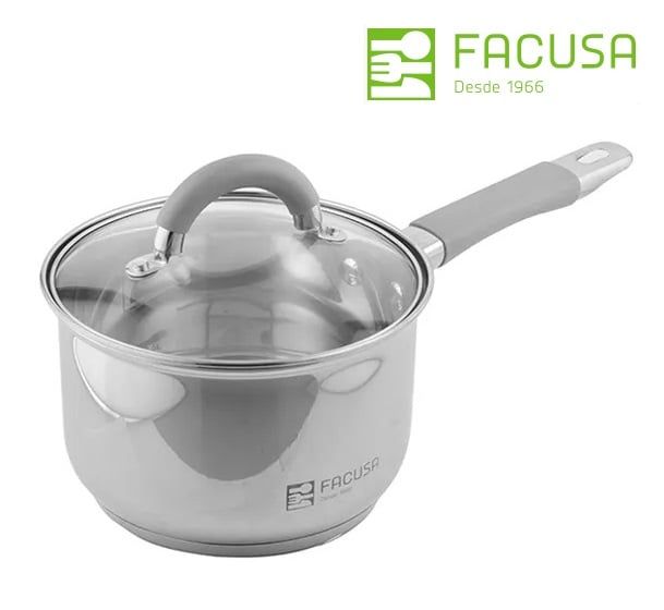 Cacerola Acero Inoxidable Facusa 16 cm