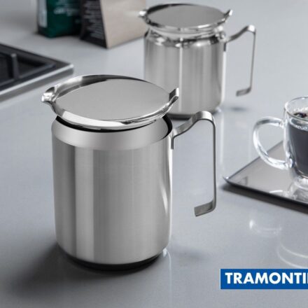 Cafetera y Lechera TRAMONTINA 10cm - ORIGINAL
