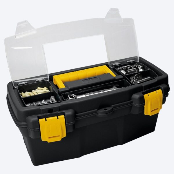 Caja De Herramientas RIMAX 16 " Con Tapa Organizadora