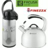 Combo Termo Sifón 1.9 Lt Facusa y Tetera 2.5 Lt Finezza