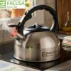 COMBO TERMO SIFON 1.90 LITROS Y TETERA DE 3 LITROS ACERO INOX Facusa GARANTIA