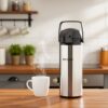 Combo Tetera FACUSA Acero Inox y Termo Sifón 1.9 Lts. RECORD GARANTIA