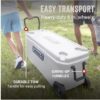 Cooler Coleman 100 QT con ruedas