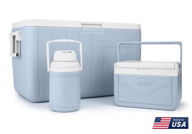 Cooler Coleman (48QT - 5QT- 1/3 GL.)