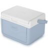 Cooler Coleman Combo 48qt 5qt botella pliquido Color Celeste