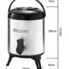 Dispensador de Liquidos de Acero Inoxidable 7.5 L