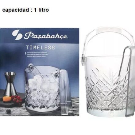 Hielera con Pinzas Pasabahce - Timeless 1000cc