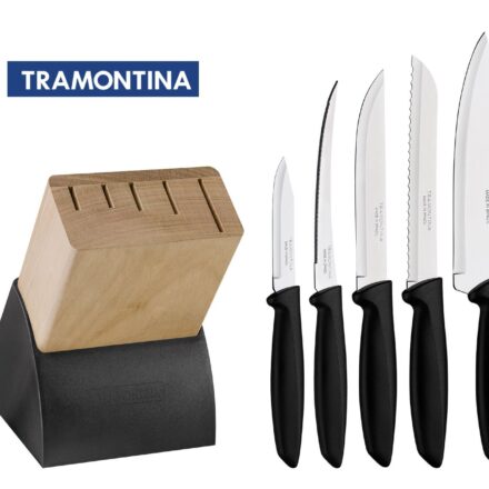 Juego de Cuchillos Tramontina con Base