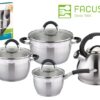 Juego de Ollas Facusa con Cubiertos Gratis