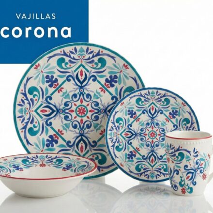 Juego de Vajilla 16 Piezas Antonella Corona