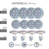 Juego de Vajilla 16 Piezas Antonella Corona