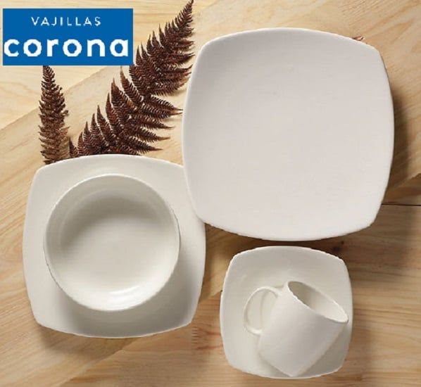 Juego de Vajilla 16 Piezas CORONA -oslo