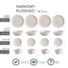 Juego de Vajilla Harmony plateado 16 piezas Corona
