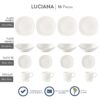 Juego de Vajilla Luciana 16 Piezas Corona