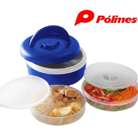 Lonchera Termica Para Alimentos 1.25 LT. POLIMES Hecha en Colombia