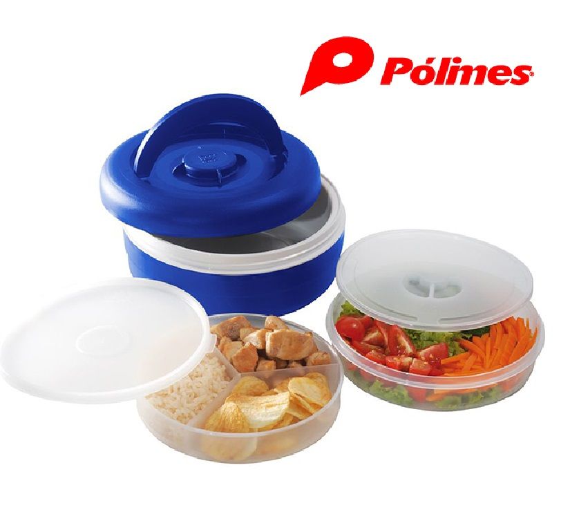 Lonchera Termica Para Alimentos 1.25 LT. POLIMES Hecha en Colombia