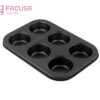 Molde x 06 quequitos Facusa 26.5x18x3cm