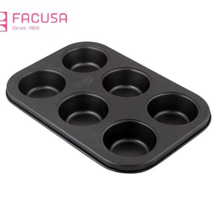 Molde x 06 quequitos Facusa 26.5x18x3cm