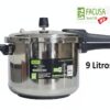 Olla a presión 9 Litros Acero Inoxidable Facusa