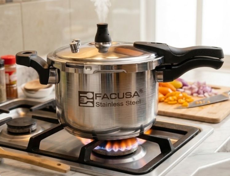 Olla a Presión Acero inoxidable 11 litros Facusa
