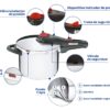 Olla a presion TRAMONTINA ACERO INOXIDABLE