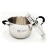 Olla de Acero Inoxidable con tapa de 20 cm Facusa