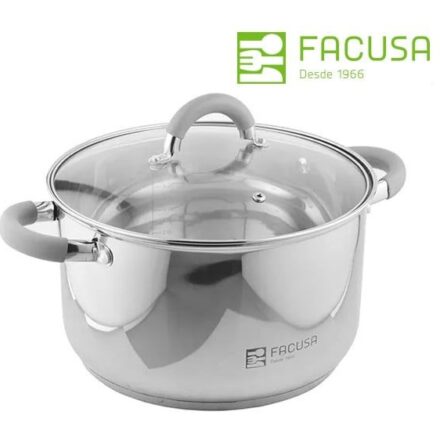 Olla de Acero Inoxidable de 20 cm - Facusa