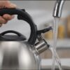 Pack Cocina Clásica Facusa Tetera Silbadora + Olla de Acero Inoxidable