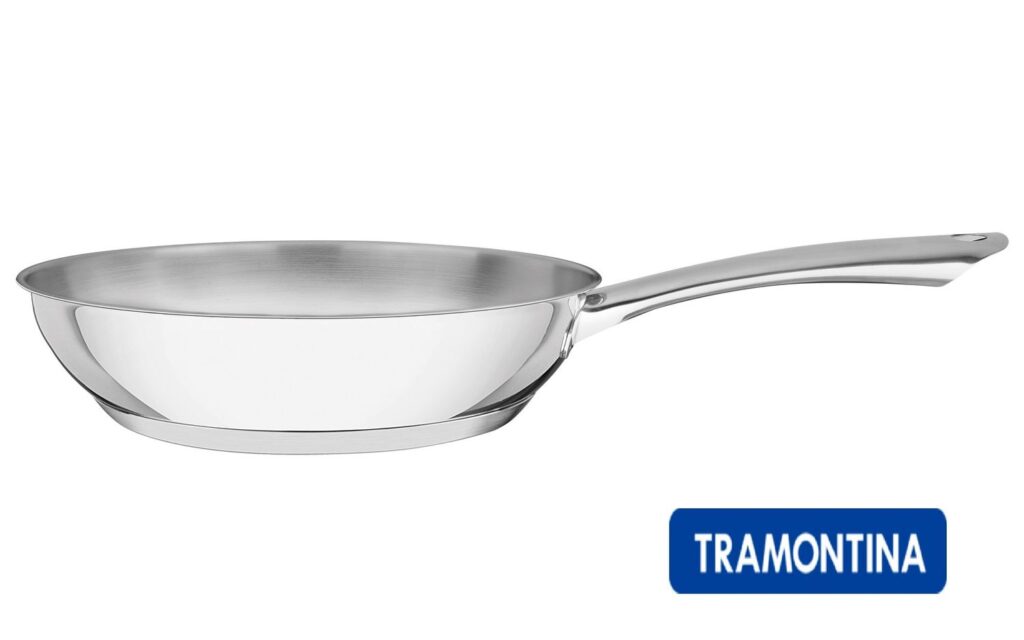 Sartén Acero Inoxidable con fondo triple 24 cm Tramontina