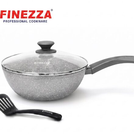 Sarten con tapa para Induccion Finezza 24 cm con Espátula