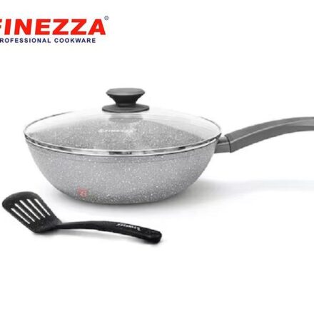 Sarten con tapa para Induccion Finezza 26 cm con Espátula