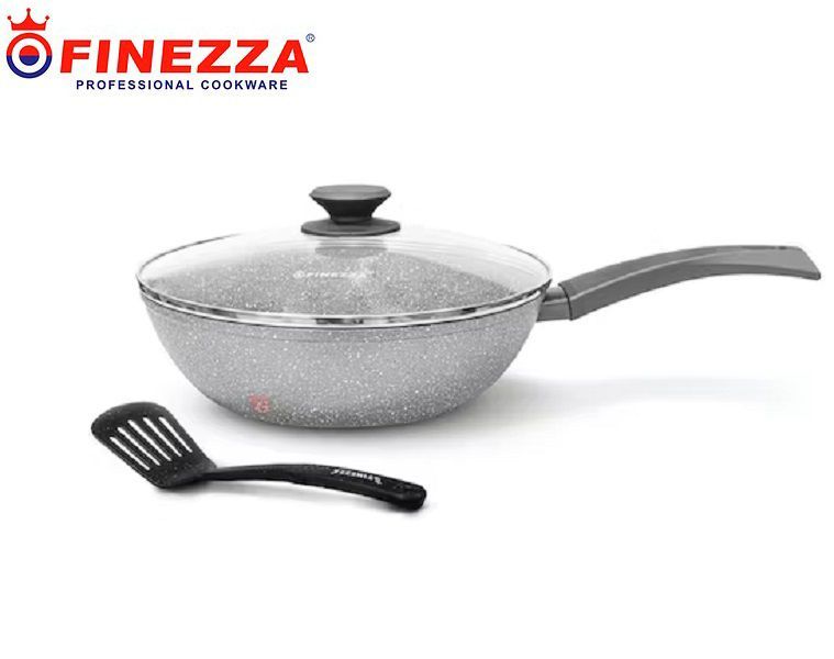 Sarten con tapa para Induccion Finezza 26 cm con Espátula