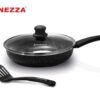 Sarten Granito con Tapa 28 cm y espatula FINEZZA