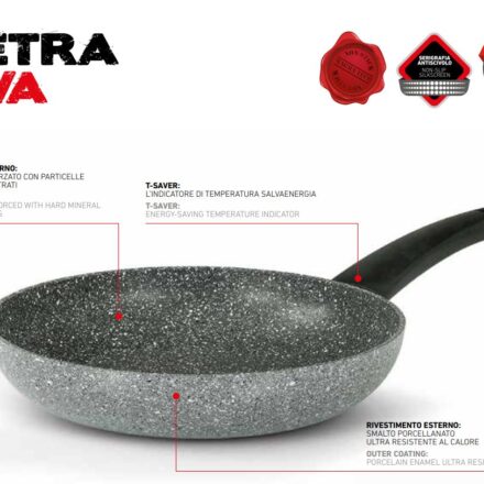 Sarten ITALIANA Pietra Viva 30cm Honda Original