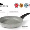 Sarten Italiana Wok GRANITO 28 cm Para INDUCCION