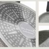 Sarten Italiana Wok GRANITO 28 cm Para INDUCCION