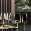 Set de copas x 06 flauta 30 cl. Rcr - Hecho en Italia
