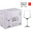 Set de Copas X 06 Vino 38CL. RCR - Hecho en Italia