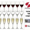 Set de Copas x 18 Piezas PASABAHCE - 100% Hecho en TURQUIA
