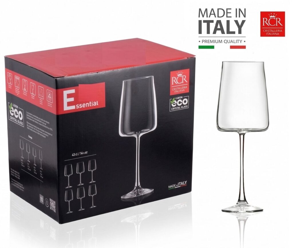 Set de Copas x 6 Vino 54CL. RCR - Hecho en Italia