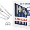 Set de Cubiertos 24 Piezas Acero Inoxidable Modelo 580 Finezza