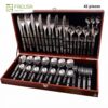 Set de Cubiertos Facusa de 42 piezas -Acero Inoxidable