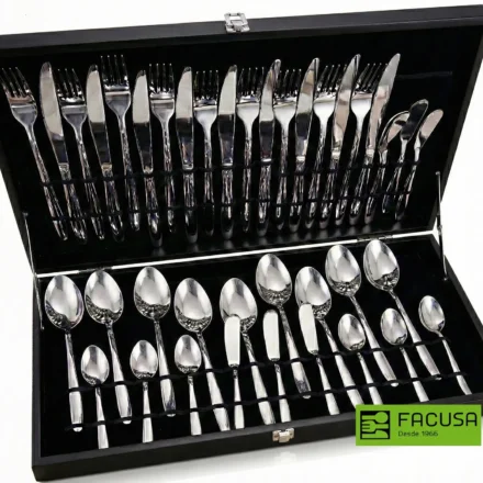 Set de Cubiertos Facusa de 42 piezas -Acero Inoxidable