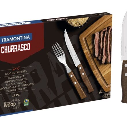 Set de Cubiertos para Parrilla 12 Piezas Tramontina