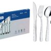 Set de Cubiertos Tramontina 24 Piezas - Caja Regalo