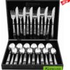 Set de cubiertos x 24 Facusa acero inox