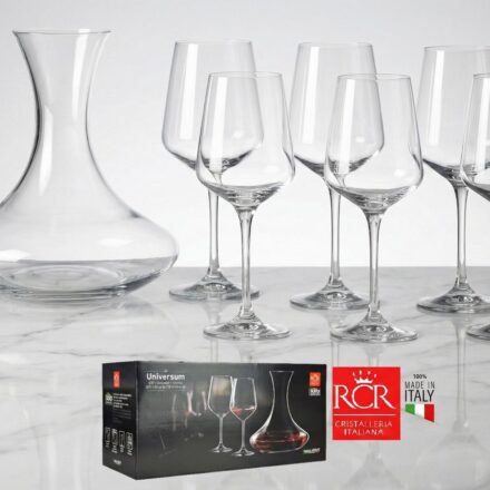 SET DE DECANTER X 07 ARIA UNIVERSUM- RCR - 100% Hecho en Italia