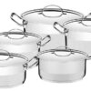 Set de Ollas Professional 10 piezas Acero Inoxidable Tramontina