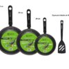 Set de Sartenes Facusa 26cm ,24 cm y 20 cm C/ Espatula