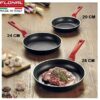 Set de Sartenes x 3 FLONAL - HECHO EN ITALIA